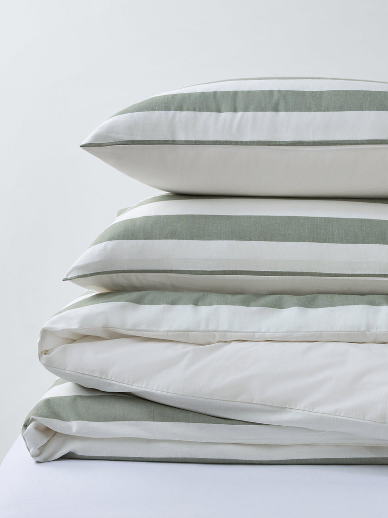 John Lewis Chelsea Stripe duvet cover set Double, imported from the UK