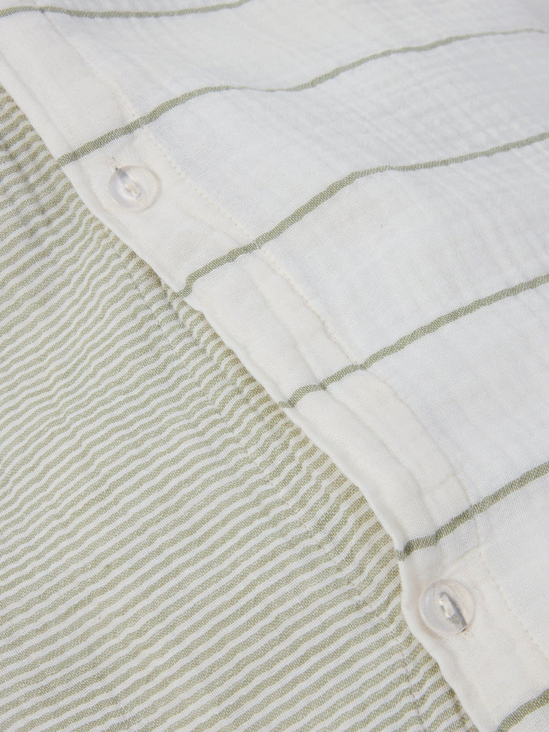 John Lewis duvet cover reversible stripe double - British product