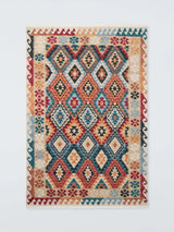 John Lewis John Lewis Indira Kasak Pure Wool Rug, Multi, 90cm x 150cm- Buy online at McGrocer