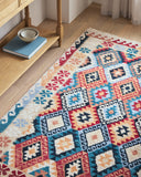 John Lewis Indira Kasak pure wool rug multi 90x150cm (British brand)