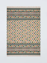 John Lewis John Lewis Mori Border Rug, Multi- Buy online at McGrocer