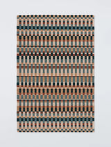John Lewis John Lewis Parallel Check Pure Wool Rug, Multi, 180 x 120 cm- Buy online at McGrocer