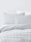 John Lewis Mia Stripe Pure Cotton Duvet Cover Double