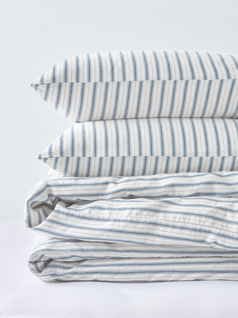 John Lewis Mia Stripe duvet cover double, UK version