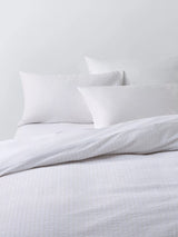 John Lewis John Lewis Seersucker Pinstripe Duvet Cover Set Double- Buy online at McGrocer