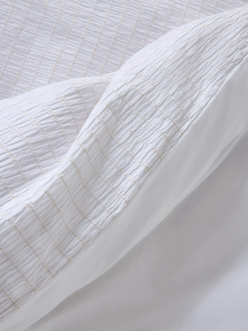 John Lewis Seersucker Bettbezug-Set Doppelbett - Britisches Produkt