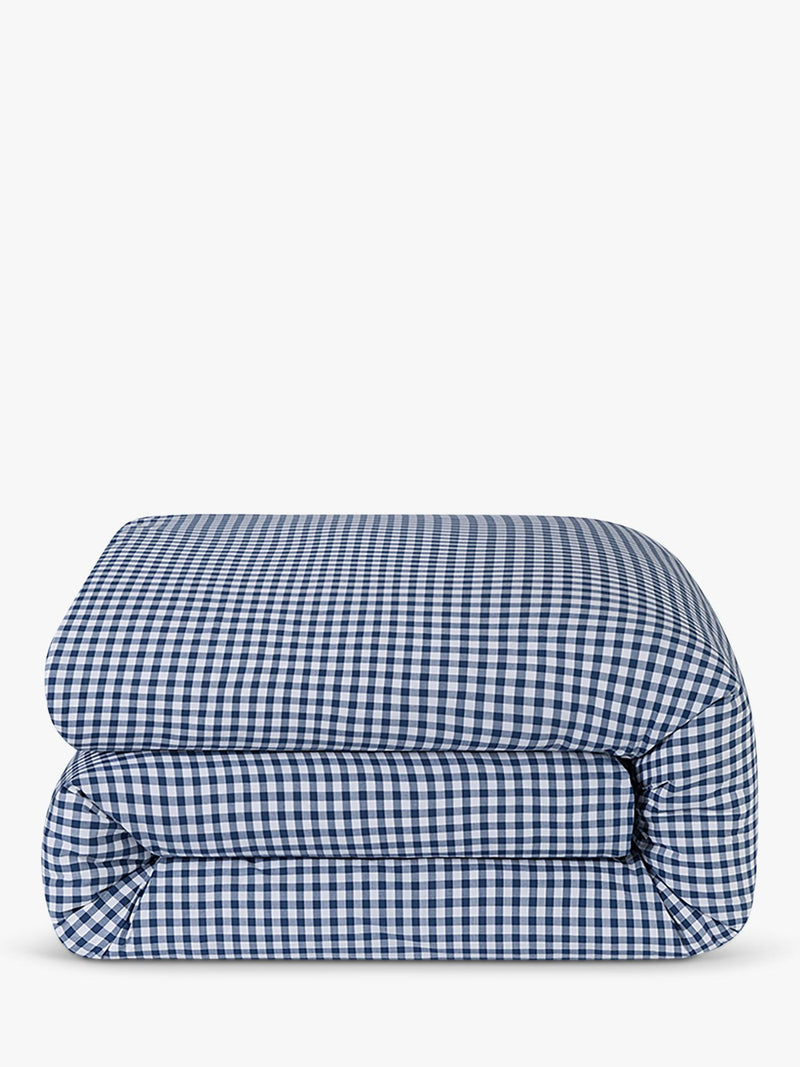 Piglet in Bed Doppel-Gingham-Bettbezug-Set, UK-Version