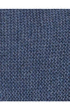 Piglet in Bed Striped Wool Blend Knit Throw - Stone Blue