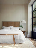 Piglet in Bed Plain Linen Duvet Cover, imported from the UK