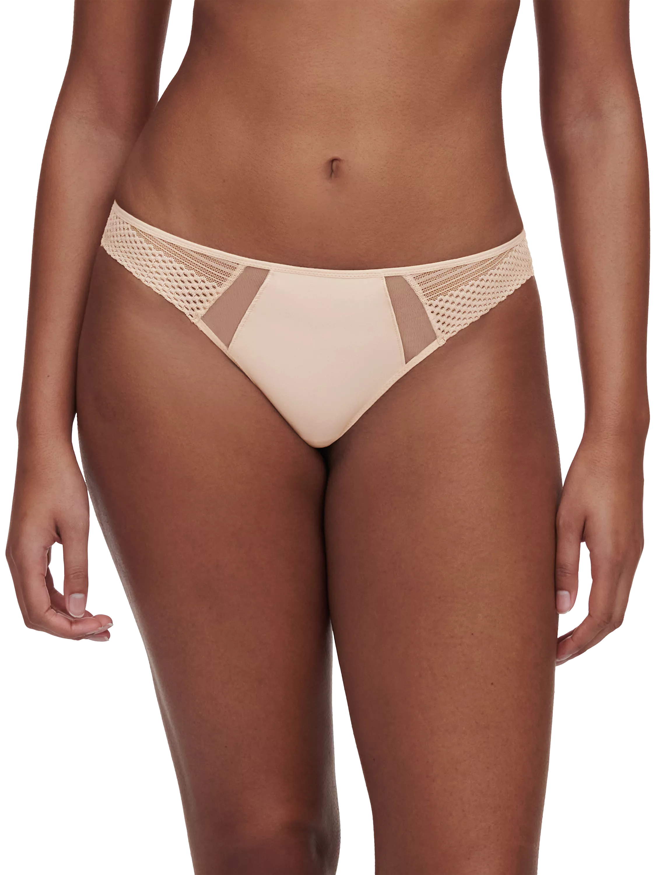 Chantelle Play Lace Tanga Knickers - McGrocer