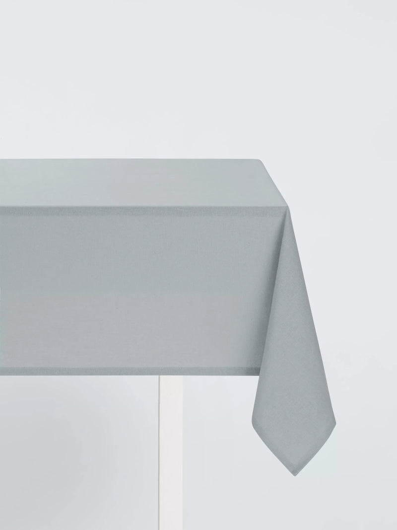 John Lewis rectangular cotton tablecloth soft grey 180x140cm (British brand)