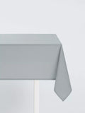 John Lewis rectangular cotton tablecloth soft grey 180x140cm (British brand)