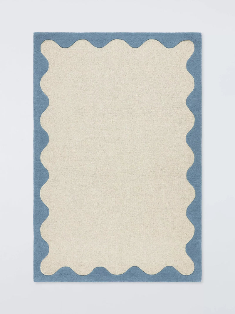 John Lewis pure wool scallop rug, UK version