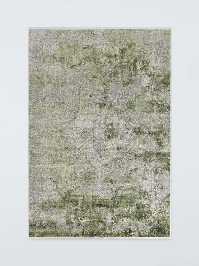 John Lewis distressed Kazak rug green 180x120cm, UK version