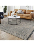 West Elm Indra Rug Indigo 244x152cm - British product