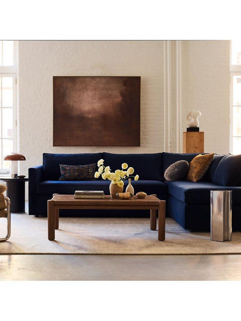 West Elm Ivy Wool Rug Sand 244x152cm - British product