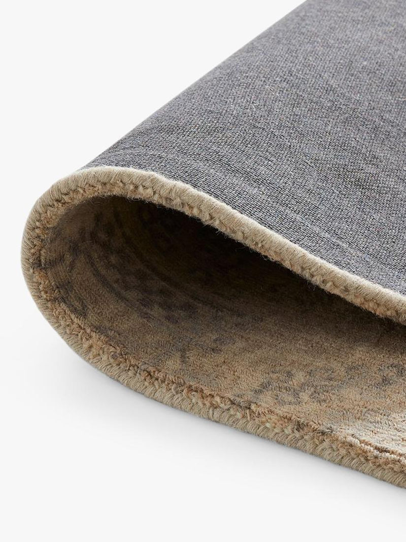 West Elm Ivy Wool Rug Sand 244x152cm - British product