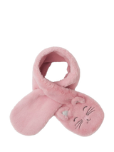 John Lewis Angels by Accessorize Kids Fluffy Cat Scarf Pink- Buy online at McGrocer