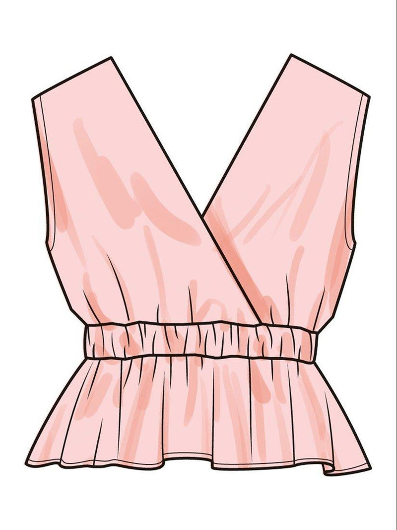 Simplicity S3004 Misses Tops sewing pattern, UK version