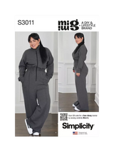 John Lewis Simplicity Misses and Women Jumpsuit Sewing Pattern S3011- Buy online at McGrocer
