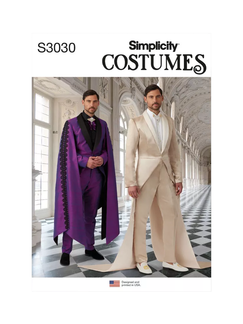 Simplicity dramatic suits sewing pattern S3030 - British product