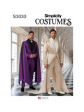 Simplicity dramatic suits sewing pattern S3030 - British product