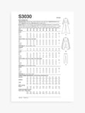 Simplicity dramatic suits sewing pattern S3030 - British product