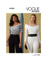 John Lewis Simplicity Vogue Misses' Bodysuit Sewing Pattern V1923- Buy online at McGrocer
