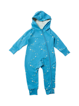 John Lewis Little Green Radicals Baby Dawn Adaptive Reversible Hooded Snuggle Suit Blue Multi- Buy online at McGrocer