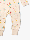 Little Green Radicals Baby Rainbow Balloons Onesie Cream Multi, UK version