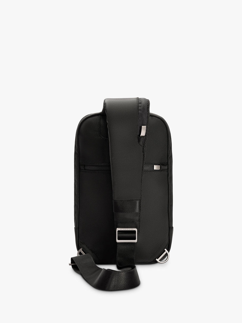 Briggs & Riley sling bag 8.6L black adjustable strap - British product