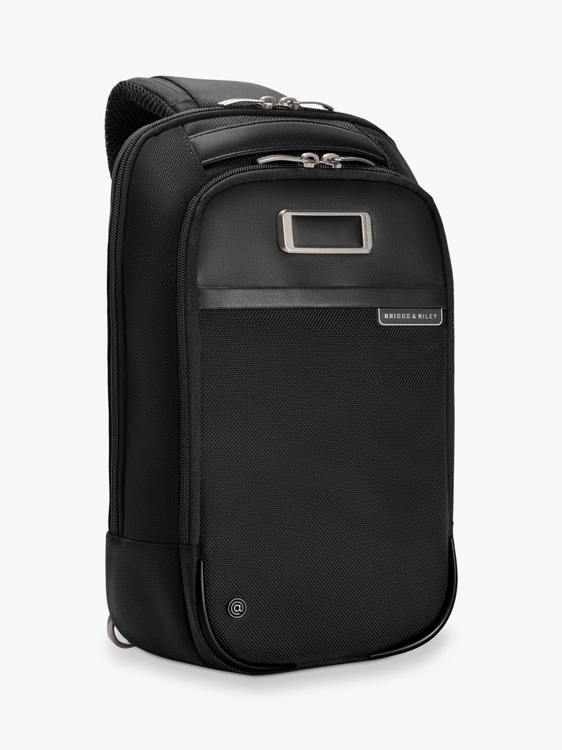 Briggs & Riley sling bag 8.6L black adjustable strap - British product