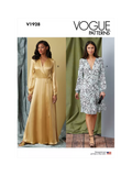 Vogue Nachthemd Näh-Muster V1928 - Britisches Produkt