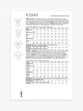 Simplicity Vogue sewing pattern empire waist top (British brand)
