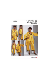 John Lewis Simplicity Vogue Misses' Robe, Camisole, Slip and Pants Sewing Pattern V1962- Buy online at McGrocer