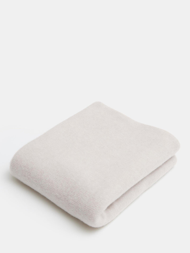 HUSH cashmere scarf plain design 174cm - British product