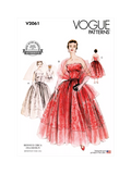 Simplicity sewing pattern Vogue Vintage V2061, imported from the UK