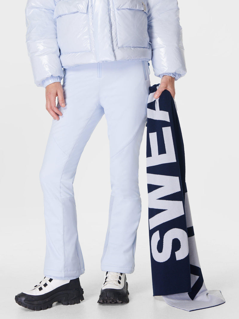 Sweaty Betty jacquard scarf navy blue (British brand)