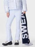 Sweaty Betty jacquard scarf navy blue (British brand)