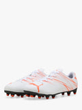 PUMA Attacanto kids football boots white red, UK version