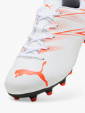 PUMA Attacanto kids football boots white red, UK version
