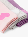 Lindex kids heart socks pack of 3, imported from the UK