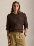 Polo Ralph Lauren driver cotton cable knit jumper, imported from the UK