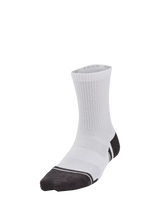 John Lewis Under Armour Kids' Performance Tech Socks White/Grey Pack of 3- Buy online at McGrocer
