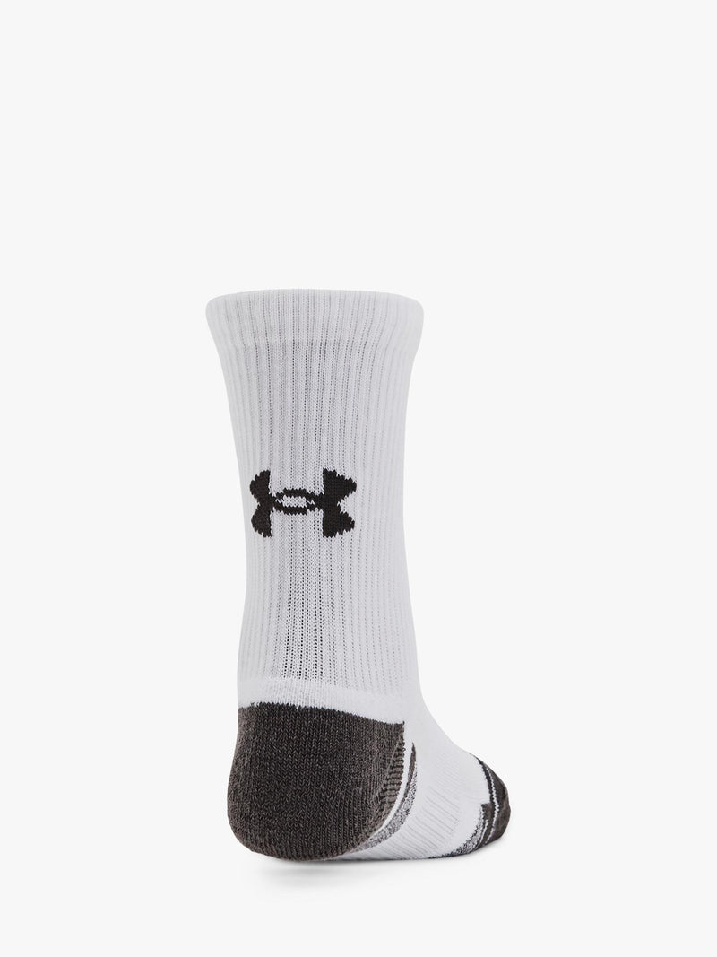 Under Armour kids socks pack of 3 white grey (British brand)