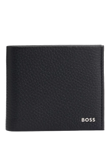John Lewis HUGO BOSS Leather Bifold Wallet, Black- Buy online at McGrocer