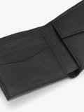 HUGO BOSS black leather bifold wallet, imported from the UK