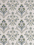 John Lewis Tulipa curtains Lake Blue embroidered - imported from the UK