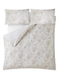 Laura Ashley Walled Garden duvet cover set in Dove Grey, UK version