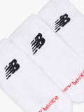 New Balance Kids' Trainer Socks Pack of 3 Bright White, UK version